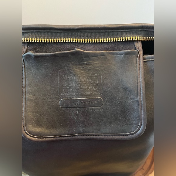 Vintage Coach Duffle Sac Black XL Made in New York City - Picture 11 of 17